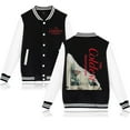 thumbnail image 1 of The Coldest Profession Album Collection Merch Baseball Jacket – Unisex Varsity Style Long Sleeve Graphic Coat for Music Fans, 1 of 5