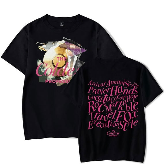 The Coldest Profession Album Tracklist Merch T-Shirt – Unisex Short Sleeve Graphic Tee Casual Streetwear for Music Fans