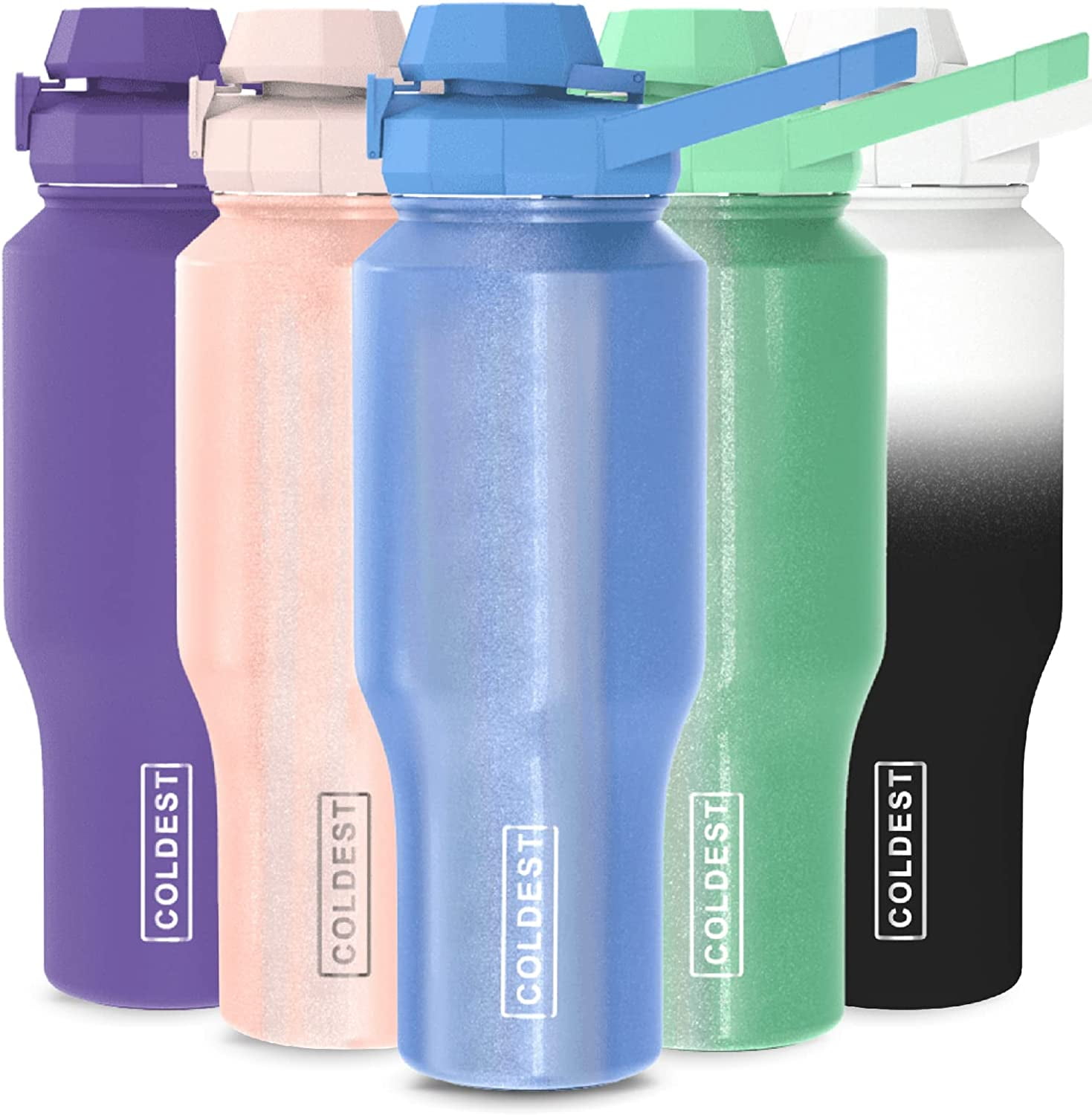 The Coldest Shaker Bottle Perfect Blender for Protein Shakes, Pre