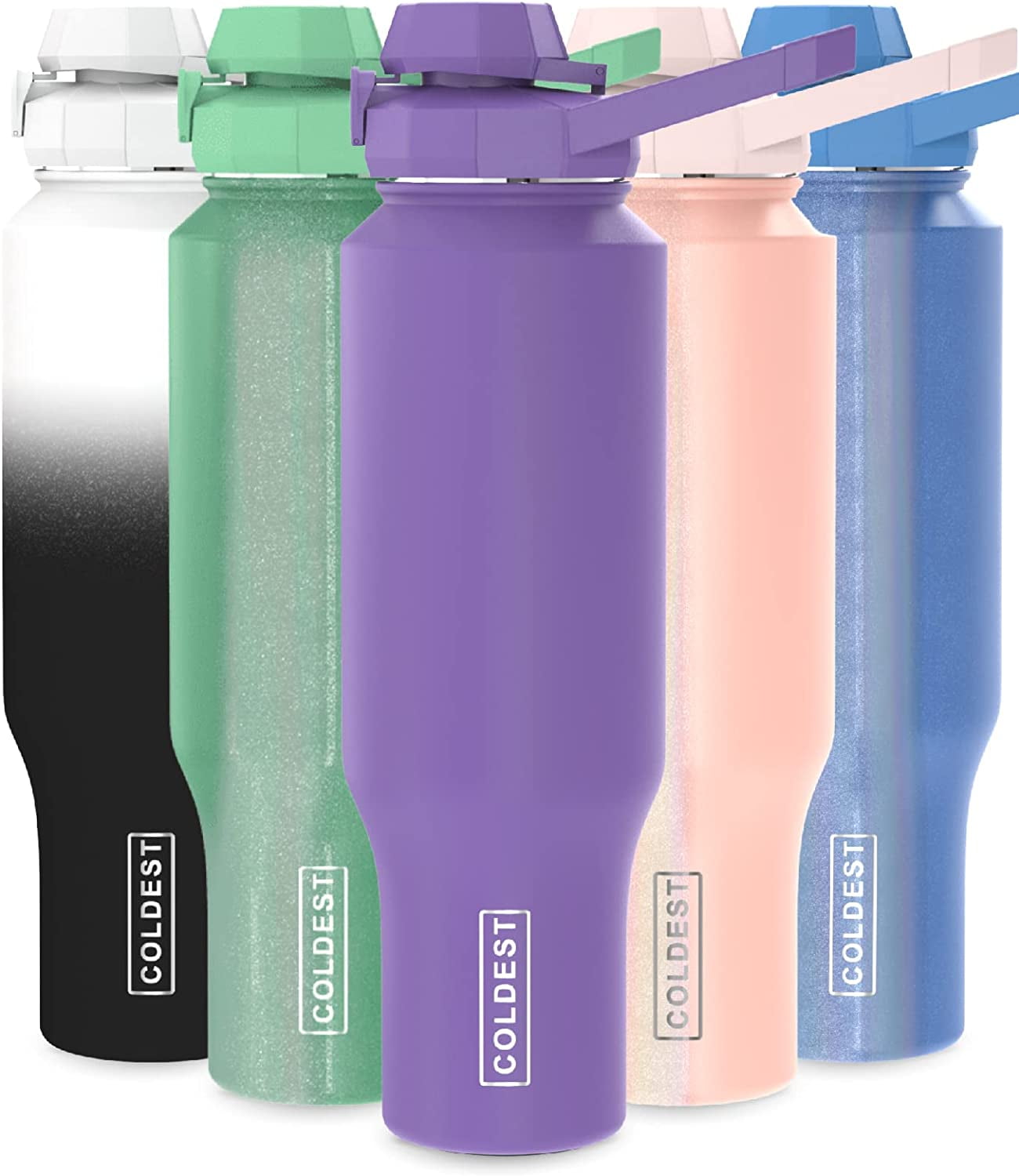 The Coldest Shaker Bottle Perfect Blender for Protein Shakes, Pre