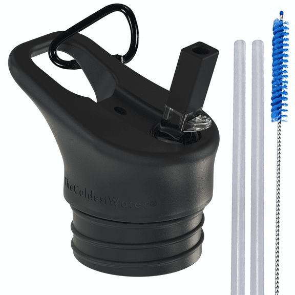The Coldest Water Insulated Standard Mouth v2.0 - Sports Straw Cap Flip Top Lid
