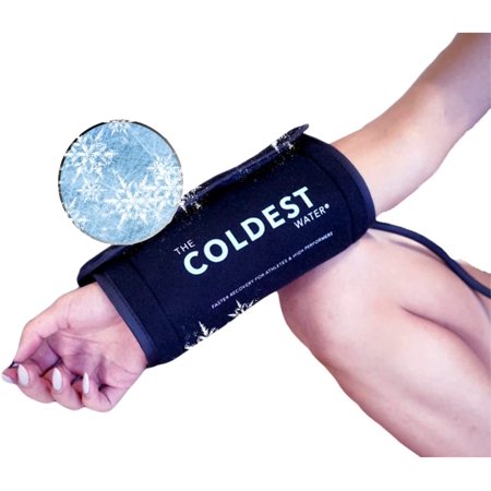 The Coldest Wrist Ice Pack with Air Compression - Hot Cold Best Cold Therapy Relief for Rheumatoid Arthritis, Tendinitis, Carpal Tunnel Pain, Injuries, Swelling, Bruises and Pain