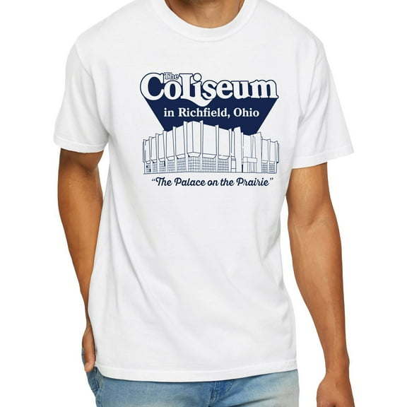 The Coliseum in Richfield Ohio T-Shirt — "The Palace on the Prairie" Vintage-Inspired Unisex Graphic Tee