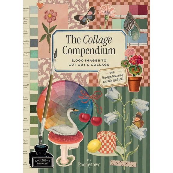 The Collage Compendium: 2,000 Images to Cut Out & Collage, (Paperback)