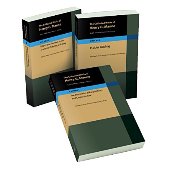 Pre-Owned Collected Works of Henry G Manne: 3-Volume Set (Paperback) 9780865977648