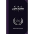 thumbnail image 1 of The Collected Writings of Thomas De Quincey, Volume 4 (Hardcover), 1 of 1