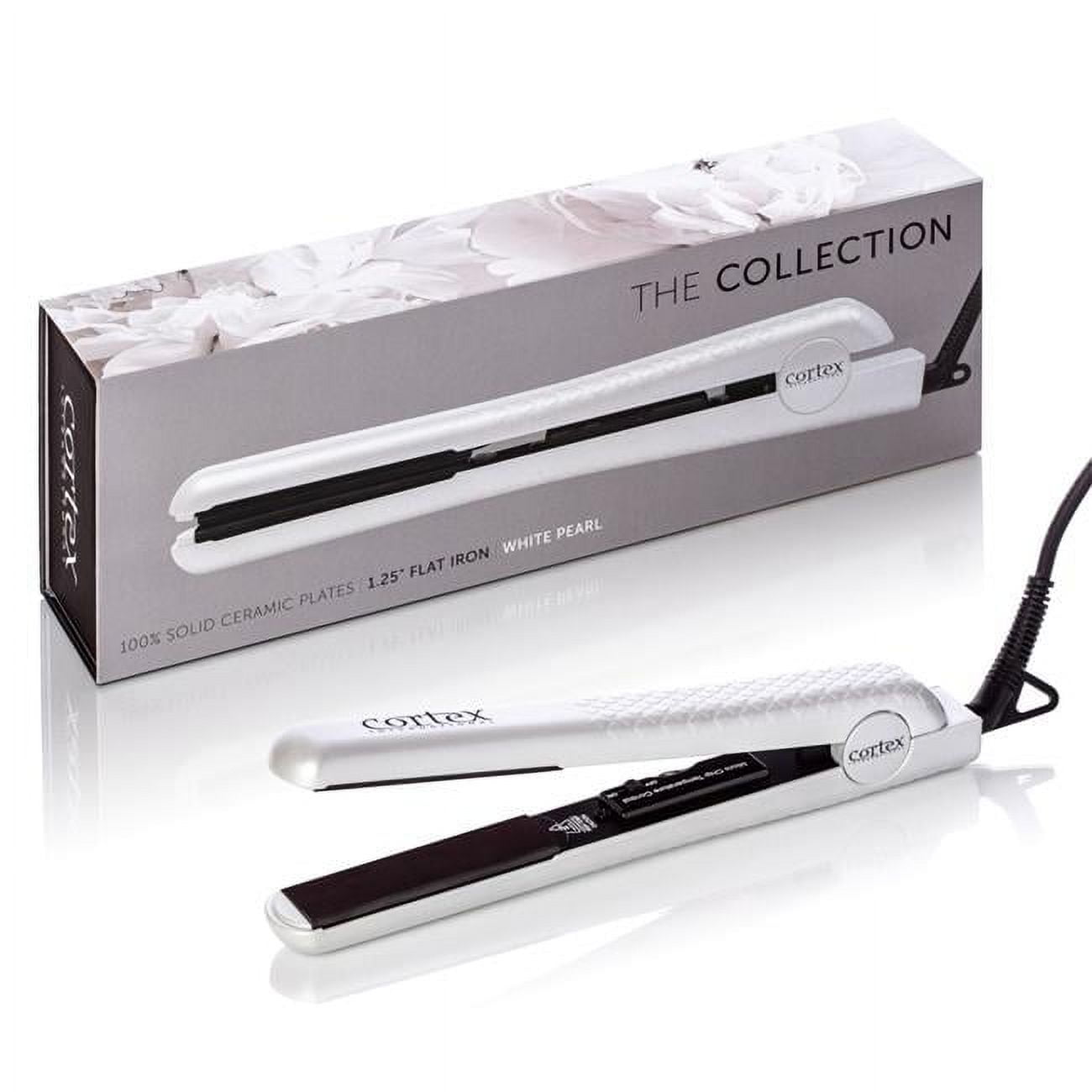 The Collection 1.25 100 Solid Ceramic Ionic Far Infrared Technology Flat Iron Walmart