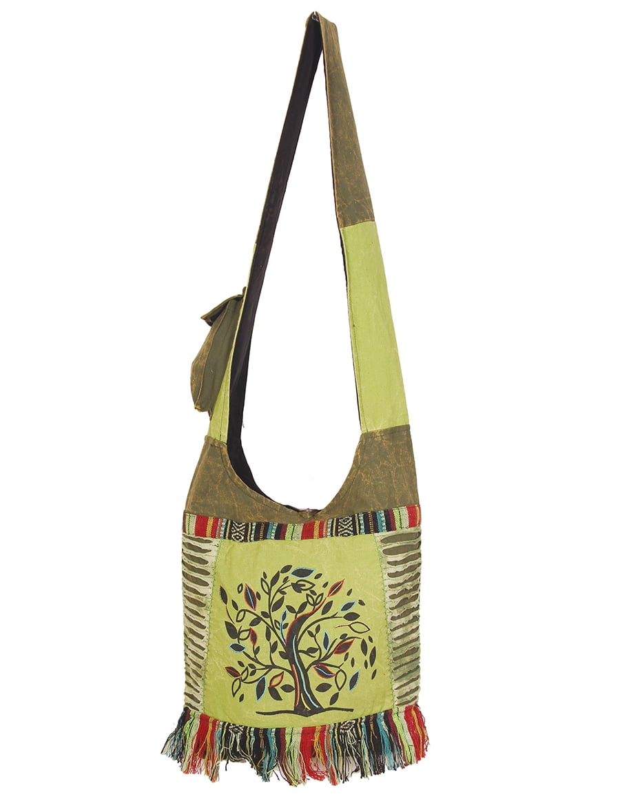 The Collection Royal Crossbody Hippie Bag for Women