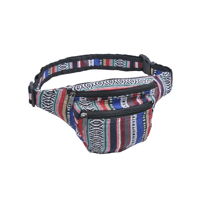 The Collection Royal Handmade Festival Waistpack Boho Hippie Waist Bag Hip Bum Running Belt Fanny Pack Travel Utility Belt Unisex Walmart