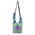 thumbnail image 1 of The Collection Royal Tie Dye Cotton Hobo Bag Turquoise, 1 of 4