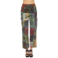 thumbnail image 1 of The Collection Royal Women Hippie Patchwork Bohemian Casual Rave Festival Harem Drawstring Boho Trouser Pants-XXL, 1 of 10