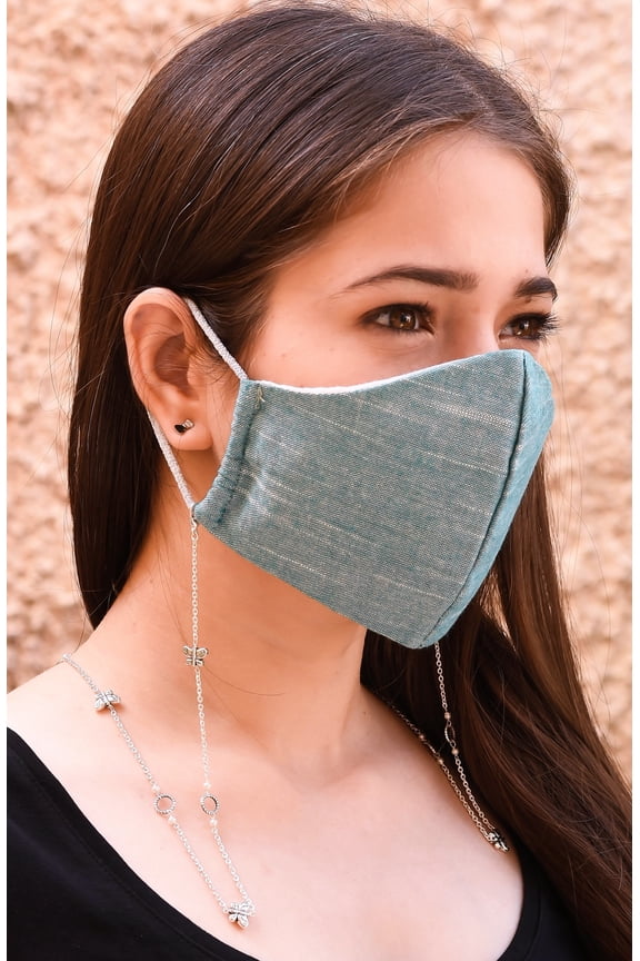 The Color Craft Convertible Mask Chain, Necklace, Eyeglass Chain BUTTERFLY Rope for Women Mask Holder - 1050