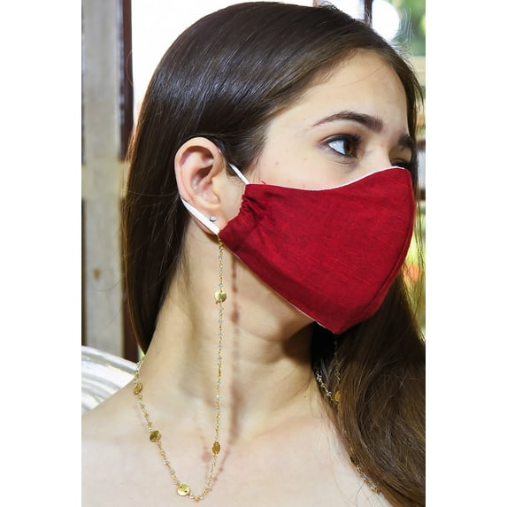 The Color Craft Convertible Mask Chain, Necklace, Eyeglass Chain Crystal Beads DISC for Women Mask Holder - 4012