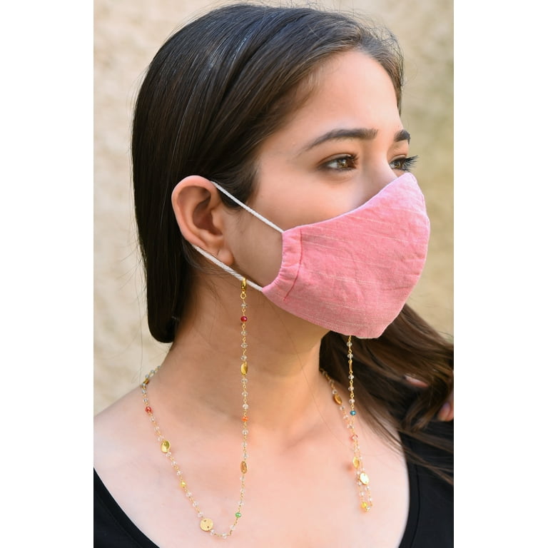 Crystal eyeglass chain sales