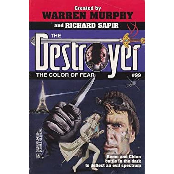 Pre-Owned The Color Of Fear The Destroyer 99 Paperback Warren Murphy, Richard Sapir