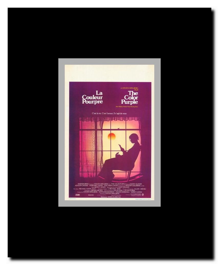 The Color Purple Framed Movie Poster