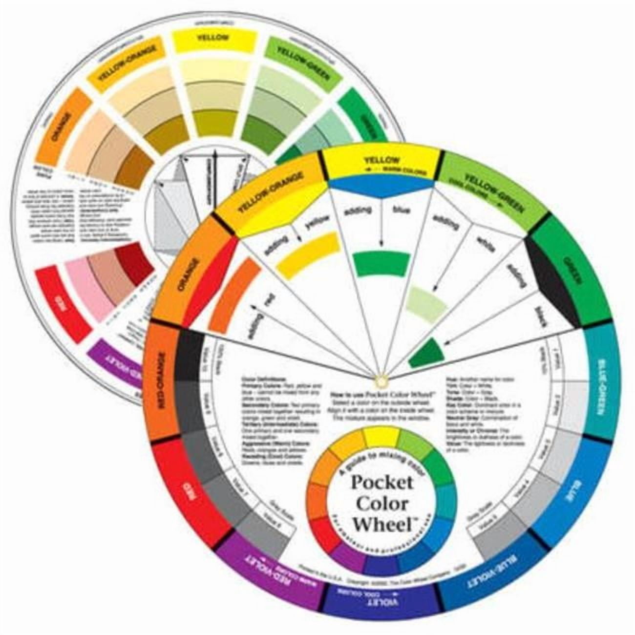 Color Wheel Instrument The Color Wheel 3501CW Pocket Color Wheel - Walmart.com