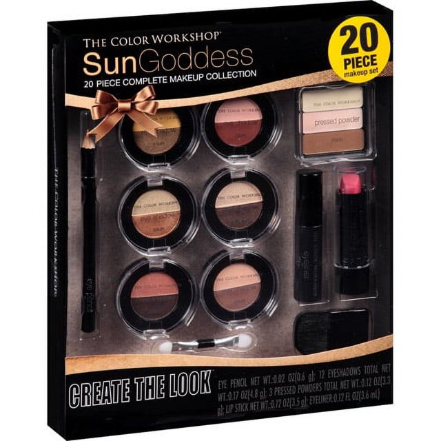 The Color Sun Goddess Complete Makeup Collection, 20 pc