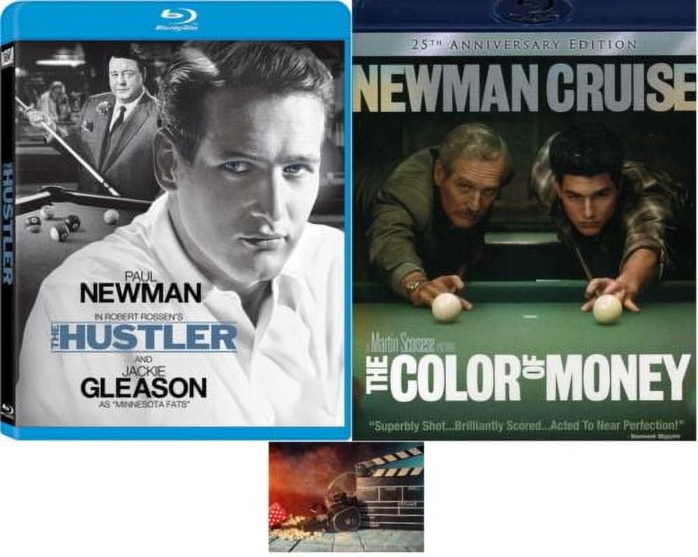 The Color of Money Tom Cruise & The Hustler Paul Newman Blu Ray Movie