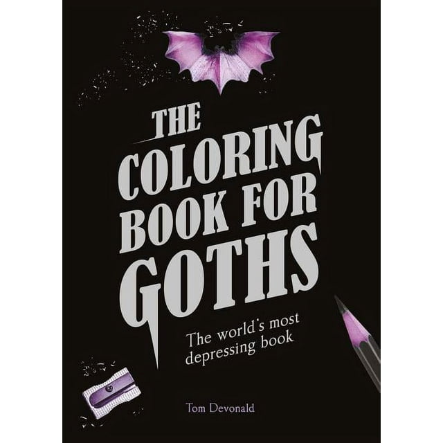 The Coloring Book for Goths (Paperback)