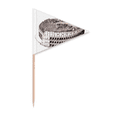 thumbnail image 1 of The Colosseum in Rome Italy Toothpick Triangle Cupcake Toppers Flag, 1 of 3