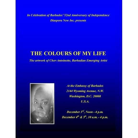 The Colours of My Life: Art Catalog Paperback 1731047053 9781731047052 Cher Antoinette