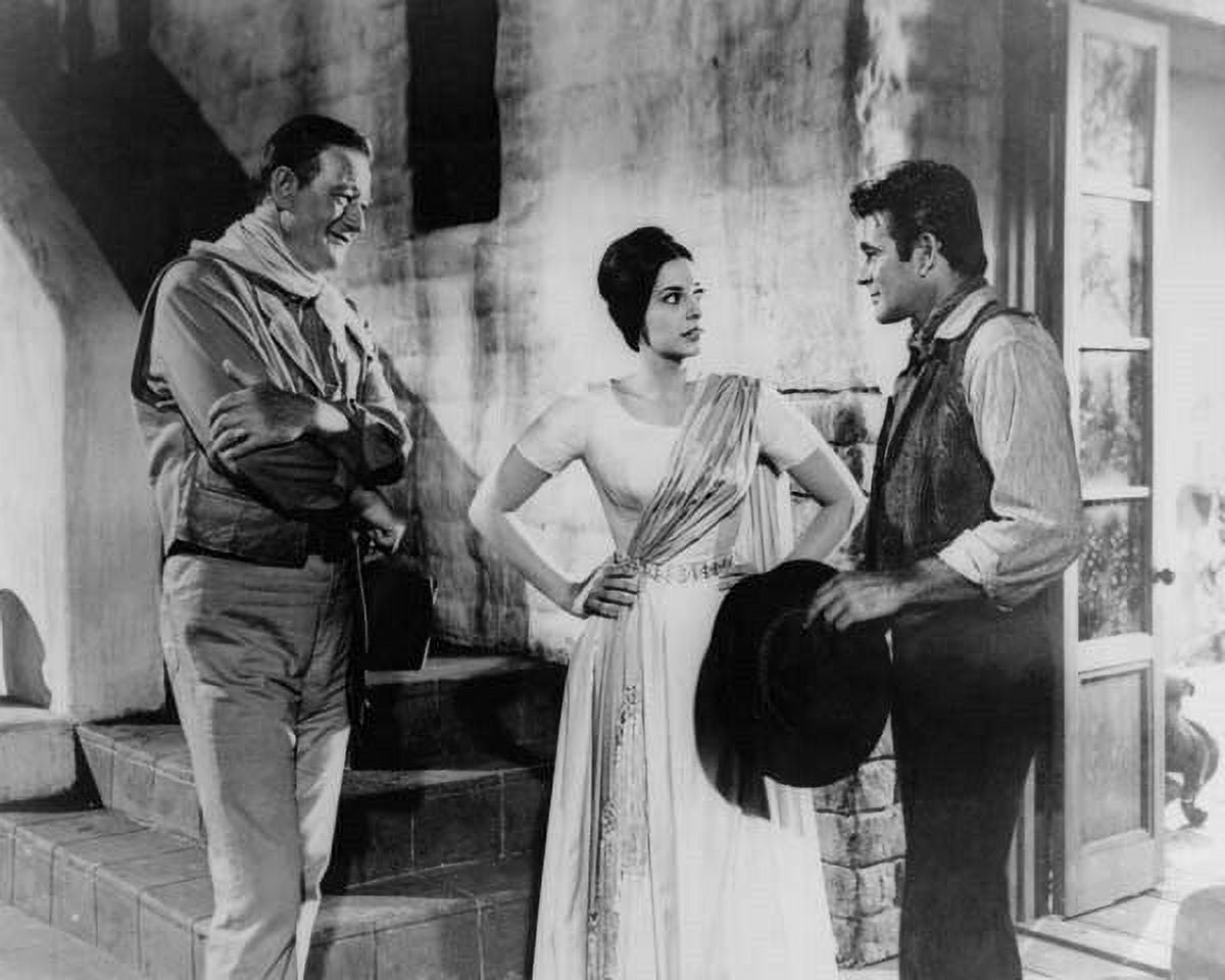 The Comancheros 1961 John Wayne Ina Balin Stuart Whitman 5x7 photo ...