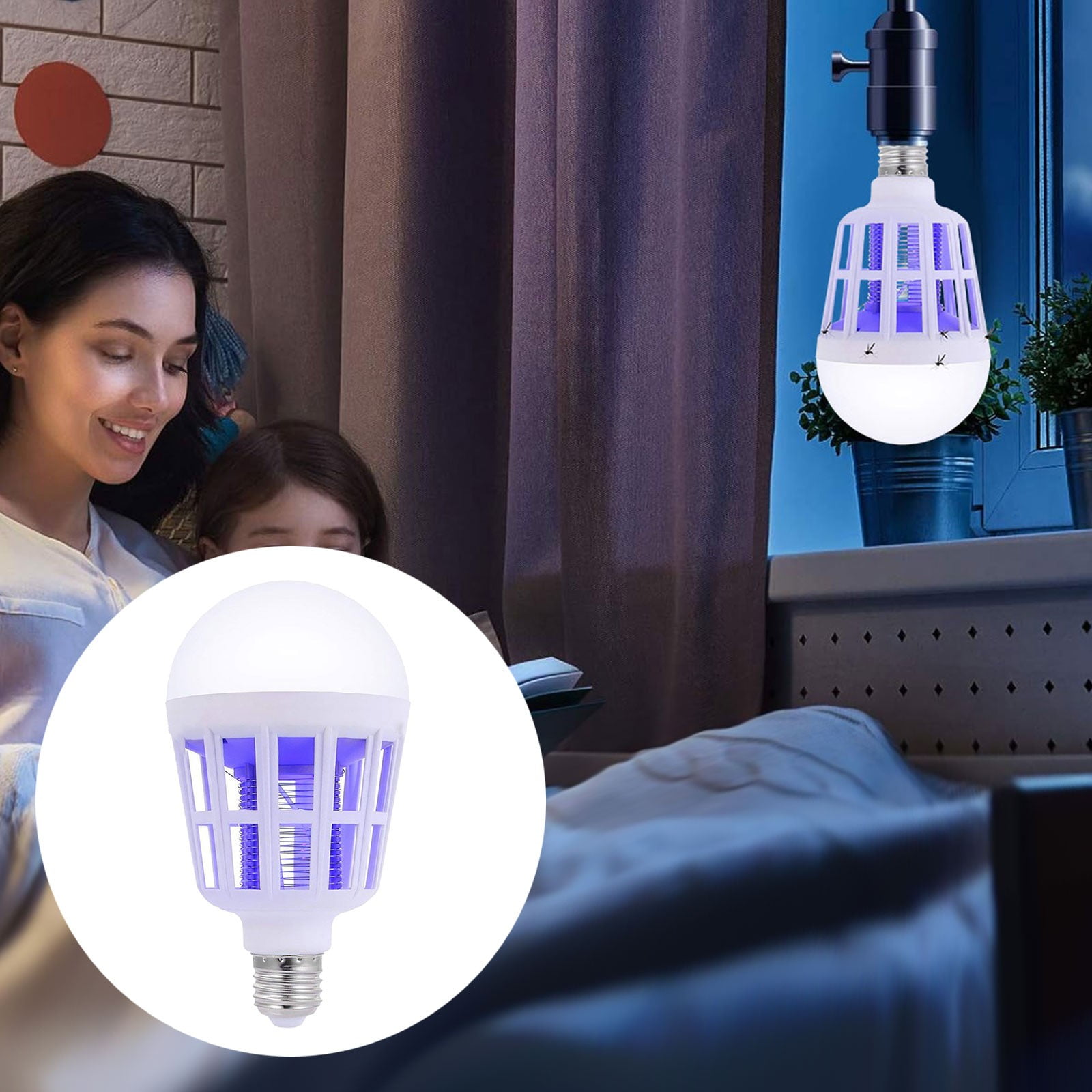 The Combination Of LED And Electric Bulb Featuring Efficient And Energy