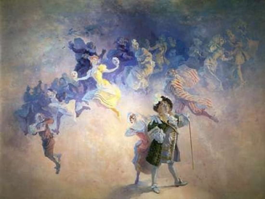 The Comedy Canvas Art - Jules Cheret (18 x 24)