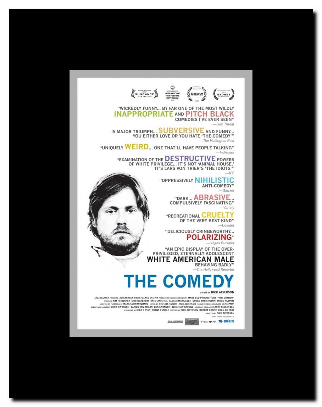 The Comedy Framed Movie Poster