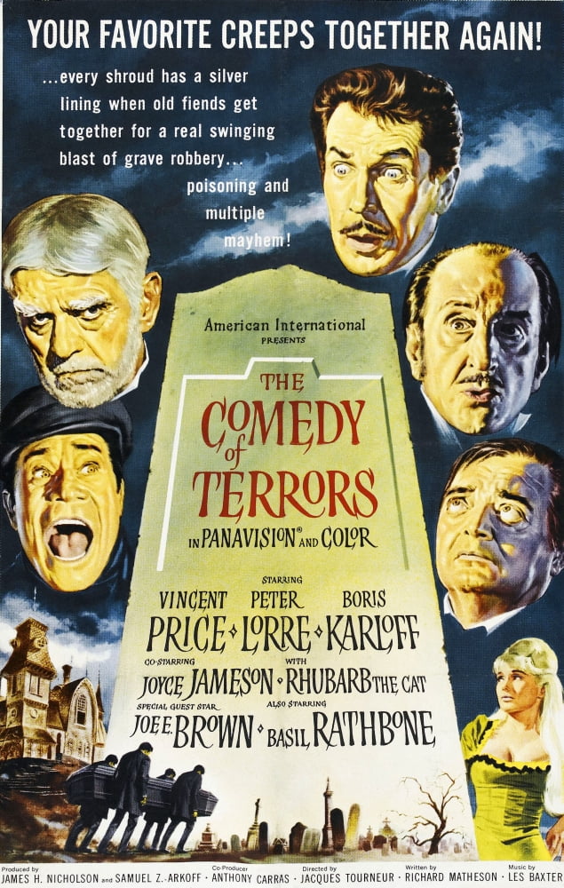 The Comedy Of Terrors Canvas Art - (24 x 36)