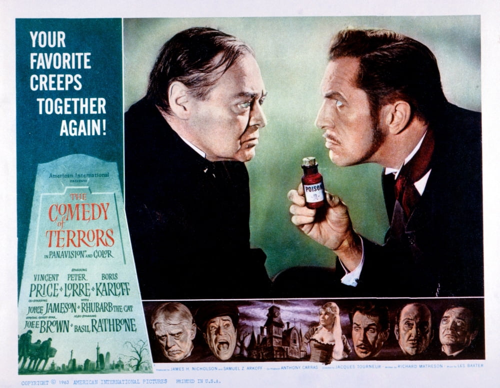 The Comedy Of Terrors Canvas Art - (28 x 22)