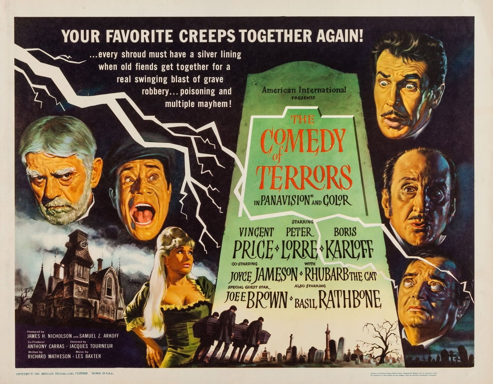 The Comedy Of Terrors U Canvas Art - (28 x 22)