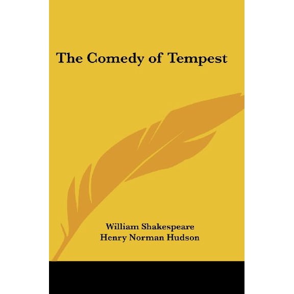 The Comedy of Tempest Paperback 141790058X 9781417900589 William Shakespeare