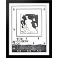 thumbnail image 1 of The Comedy of the Rhinegold, frontispiece 28x36 Large Black Wood Framed Print Art by Aubrey Beardsley, 1 of 2