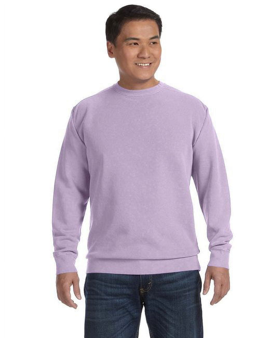 The Comfort Colors Adult Crewneck Sweatshirt - ORCHID - S 