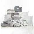 thumbnail image 1 of The Comfort Pak, Gray Terrazo, 21-Piece College Dorm Bedding Comforter Set, Twin XL, Includes Bonus Topper, 2 Pillows, Storage Set and 100% Cotton Towel Sets by Dawn, 1 of 5