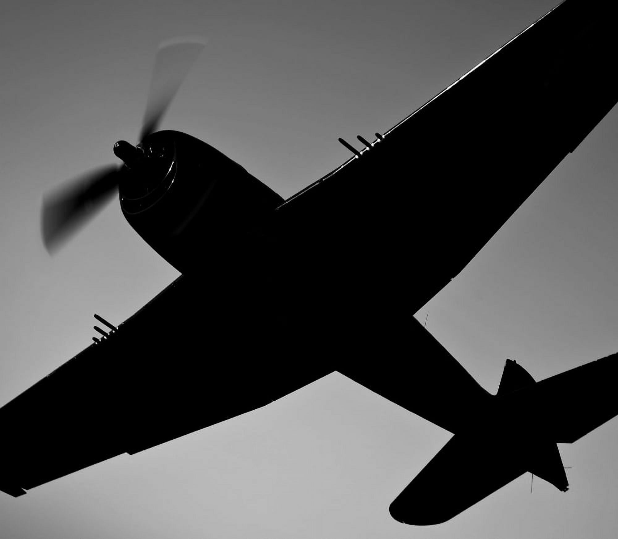 The Commemorative Air Forces F6F-5 Hellcat in flight Canvas Art - Scott GermainStocktrek Images (30 x 27)