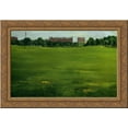thumbnail image 1 of The Common, Central Park 24x18 Gold Ornate Wood Framed Canvas Art by William Merritt Chase, 1 of 2