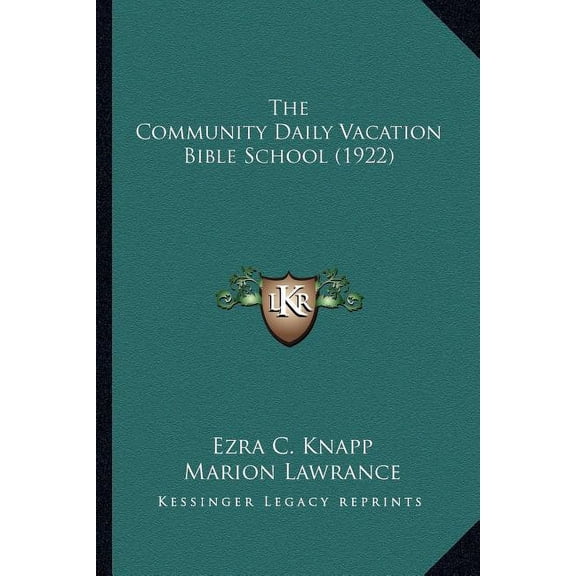 The Community Daily Vacation Bible School (1922) Paperback