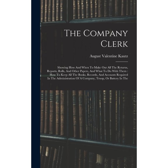 The Company Clerk (Hardcover)