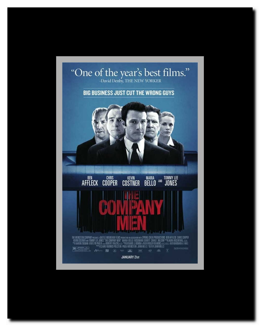 The Company Men Framed Movie Poster