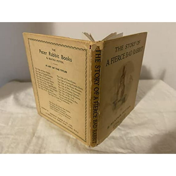 Pre-Owned The Story of a Fierce Bad Rabbit Hardcover Beatrix Potter