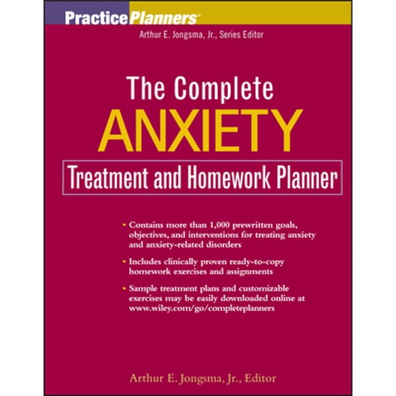 Pre-Owned The Complete Anxiety Treatment and Homework Planner (PracticePlanners), 9780471645481, 0471645486, Paperback, 1 edition