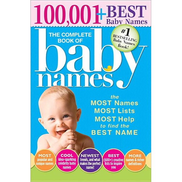 The Complete Book of Baby Names by Bolton, Lesley (Paperback), Kids & Family, English