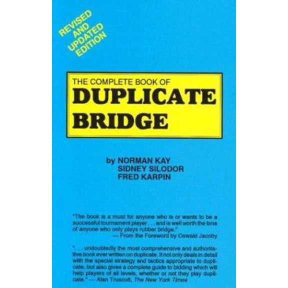 Pre-Owned The Complete Book of Duplicate Bridge (Paperback) 0910791848 9780910791847