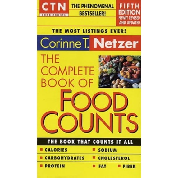 Pre-Owned The Complete Book of Food Counts- 5th Edition (Mass Market Paperback) 0440225639 9780440225638