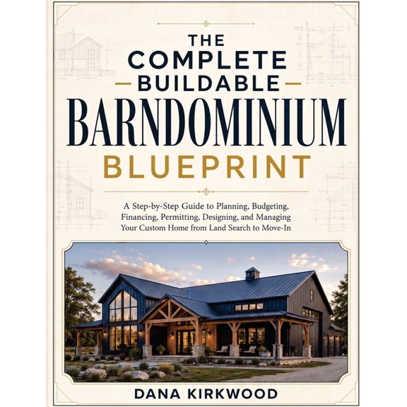 The Complete Buildable Barndominium Blueprint: A Step-by-Step Guide to Planning, Budgeting, Financing, Permitting, Desig, (Paperback)