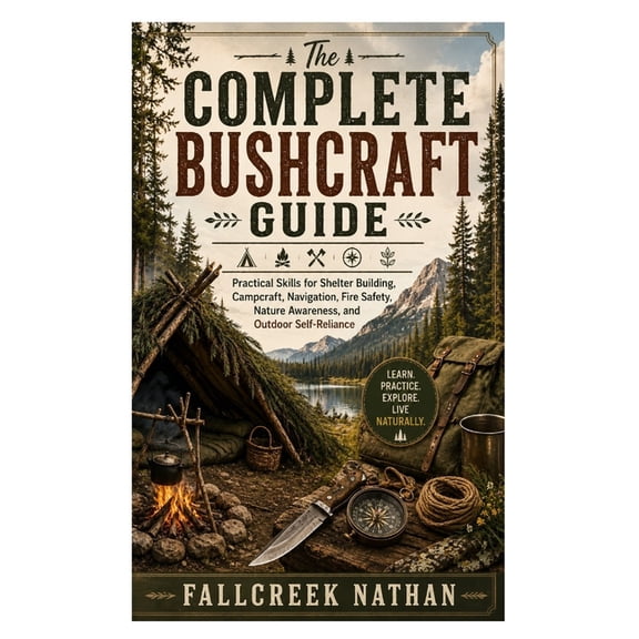 The Complete Bushcraft Guide: Practical Skills for Shelter Building, Campcraft, Navigation, Fire Safety, Nature Awarenes, (Paperback)
