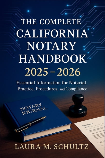 The Complete California Notary Handbook 2025 - 2026: Essential ...